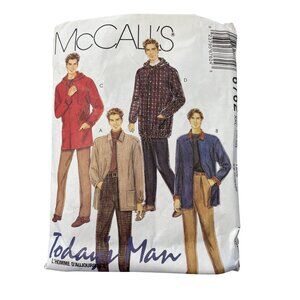 90s McCalls 6762 Sewing Pattern Size XXL Unlined Jacket and Pant Dressmaking CUT